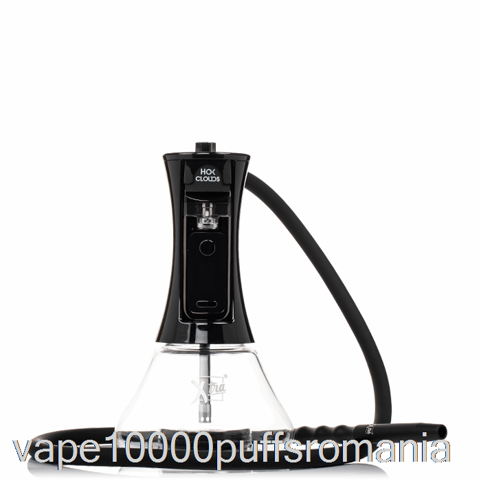 Vape Romania Xtra Hok Clouds E-hookah Kit Negru